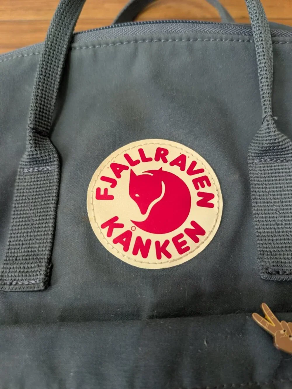 FJALLRAVEN KANKEN Classic Backpack Frost Blue Gray Water Resistant Laptop Bag